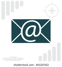 e-mail icon. Vector illustration 