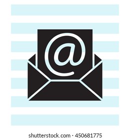 e-mail icon. Vector illustration 