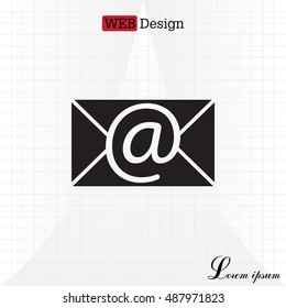 e-mail icon. Vector illustration 