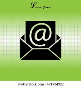 e-mail icon. Vector illustration 