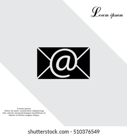 e-mail icon. Vector illustration 