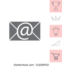 e-mail icon. Vector illustration 