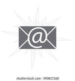 e-mail icon. Vector illustration 