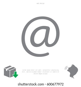 email icon. Vector illustration