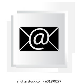 e-mail icon. Vector illustration 