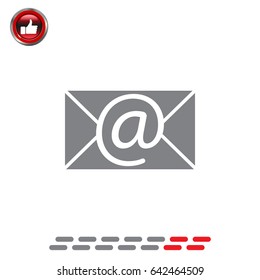 e-mail icon. Vector illustration 