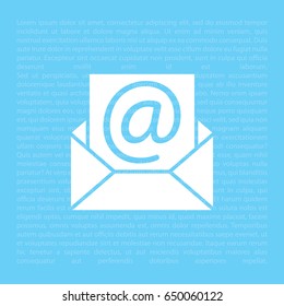 e-mail icon. Vector illustration 