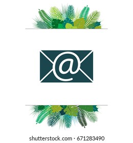 e-mail icon. Vector illustration 