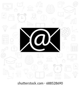 e-mail icon. Vector illustration 