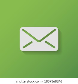 icono de correo electrónico. Ilustración del vector EPS 10.