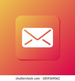 email icon. Vector illustration EPS 10.