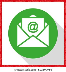 Email icon vector illustration eps10.