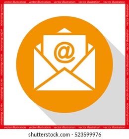 Email icon vector illustration eps10.