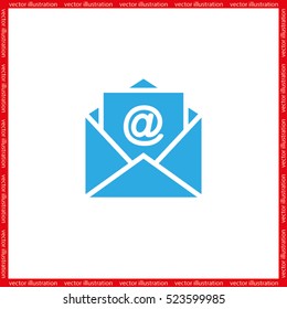 Email icon vector illustration eps10.