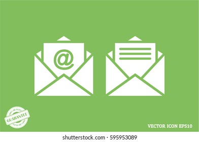 Email icon vector illustration eps10