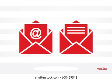 Email icon vector illustration eps10
