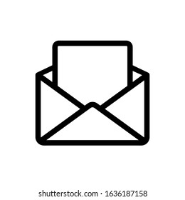 E-mail icon, vector illustration. Flat design style. vector e-mail icon illustration isolated on white, e-mail icon Eps10. e-mail icons graphic design vector symbols.