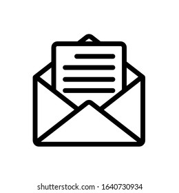 E-mail icon, vector illustration. Flat design style. Vector e-mail icon illustration isolated on white background, e-mail icon Eps10. e-mail icons graphic design vector symbols.