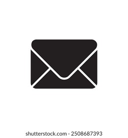 Email icon, vector illustration. Flat design, vector email icon trendy style illustration for web and app on white background..eps
