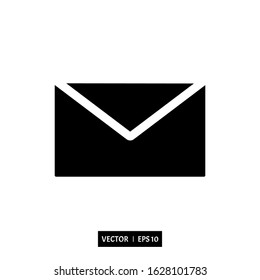 email icon vector, illustration logo template for many purpose. Isolated on white background.