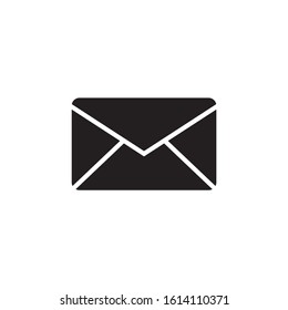 Email icon vector illustration on white background