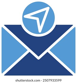 Email icon vector illustration symbol background