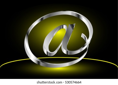 E-mail icon, Vector  e-mail internet icon button