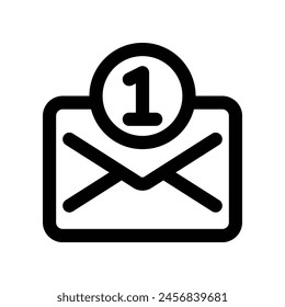 E-Mail-Symbol. Symbol für die Vektorgrafik Ihrer Website, Ihres Mobiltelefons, Ihrer Präsentation und Ihres Logos.