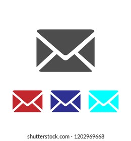 Email icon vector, mail sign