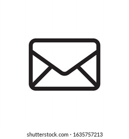 Email Icon Vector Mail Icon Symbol Stock Vector (Royalty Free ...