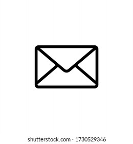 Email icon vector. Mail icon symbol isolated