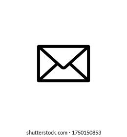 Email icon vector. Mail icon symbol illustration