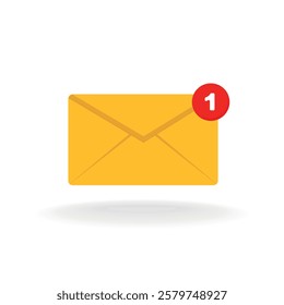 Email icon. vector email icon. vector email icon. Paper letter icon. Illustration of envelope on isolated white background