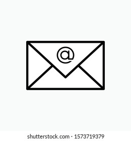 
Email Icon - Vector, Sign and Symbol for Design, Presentation, Website or Apps Elements.
