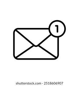 Icono de correo electrónico Vector ilustración de stock