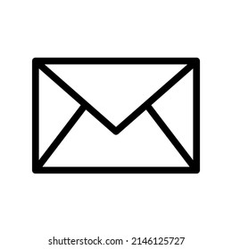 Ilustración de diseño de símbolos de vector de icono de correo electrónico