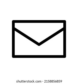 Ilustración de diseño de símbolos de vector de icono de correo electrónico