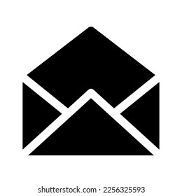 Ilustración de diseño de símbolos de vector de icono de correo electrónico