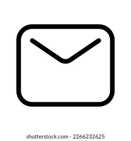 Ilustración de diseño de símbolos de vector de icono de correo electrónico