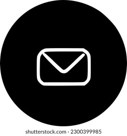 Ilustración de diseño de símbolos vectores de iconos de correo electrónico