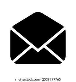 Ilustración de diseño de símbolo de Vector de icono de correo electrónico
