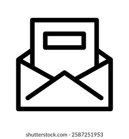 Email Icon Vector Symbol Design Illustration