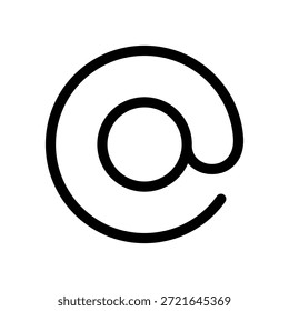 Ilustración de diseño de símbolo de Vector de icono de correo electrónico