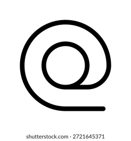 Ilustración de diseño de símbolo de Vector de icono de correo electrónico