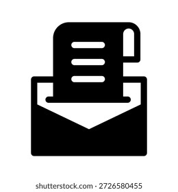 Ilustración de diseño de símbolo de Vector de icono de correo electrónico