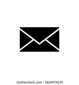 Email icon vector, symbol isolated on white background