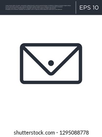 Email Icon Vektor Logo Template
