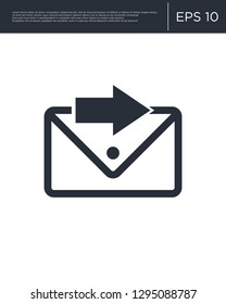 Email Icon Vektor Logo Template
