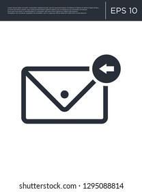 Email Icon Vektor Logo Template
