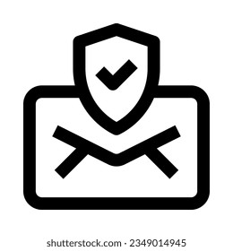 email icon for your website, mobile, presentation, and logo design.